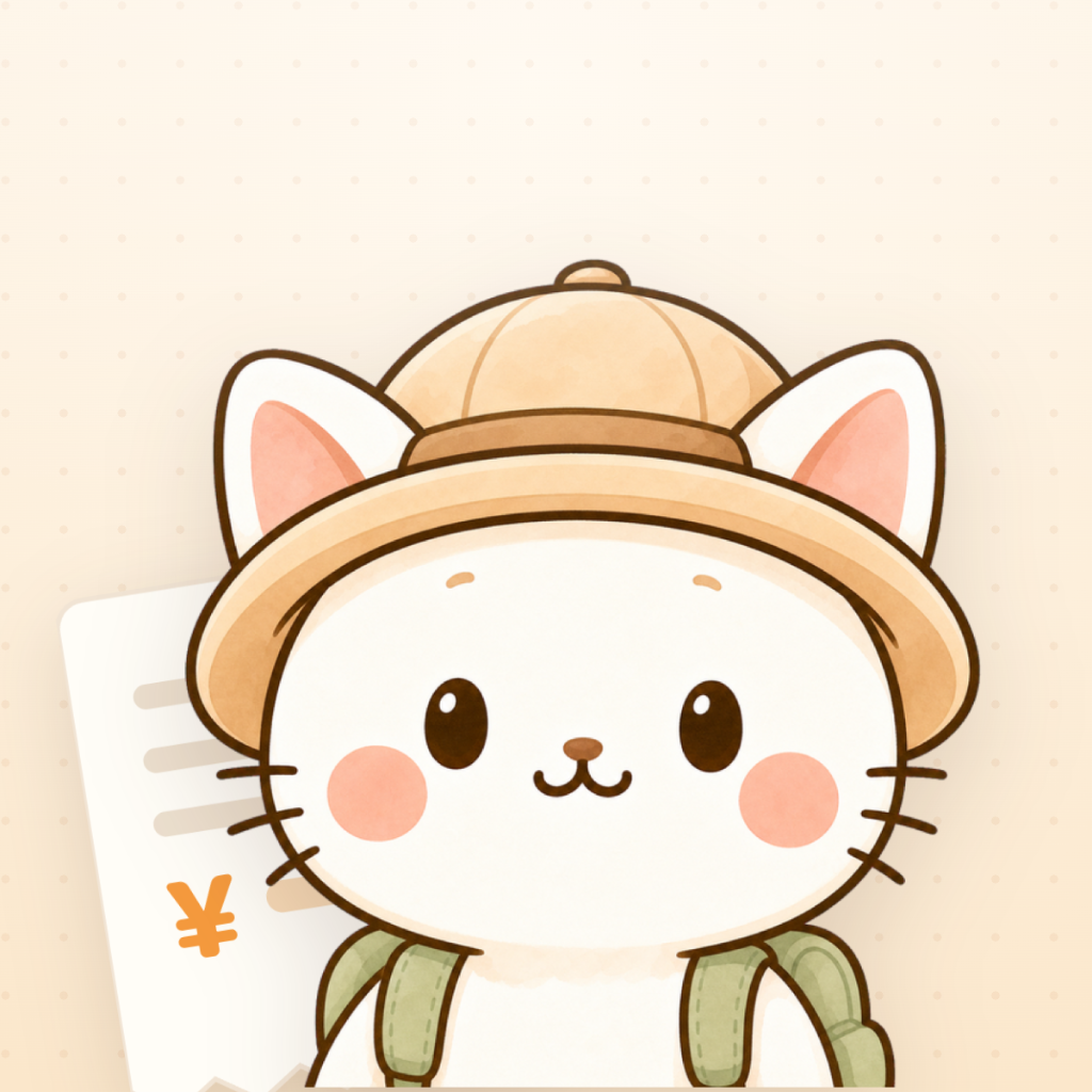 樹のプロフィール画像：探偵帽をかぶった猫