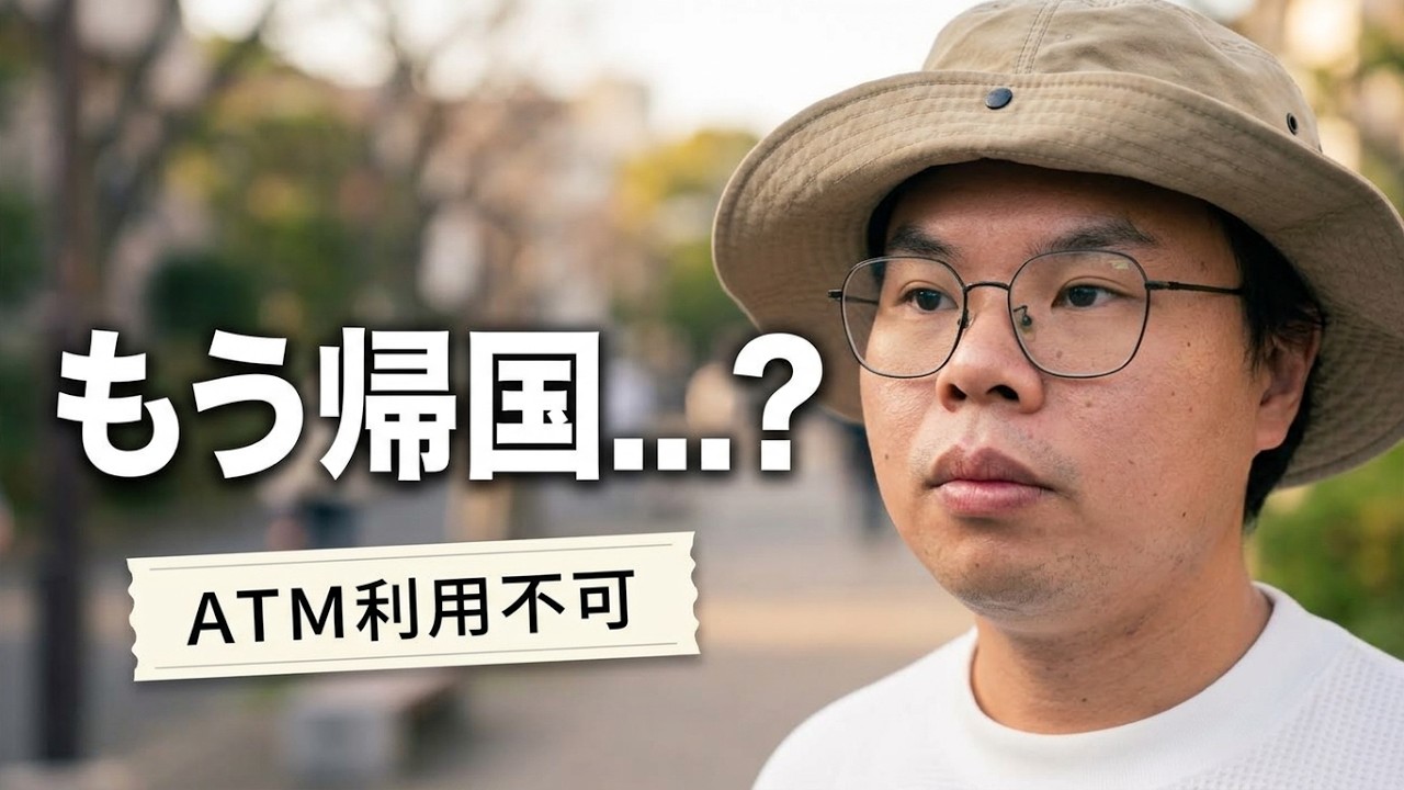 生活費が下ろせない…異国で突然カードを止められた週末